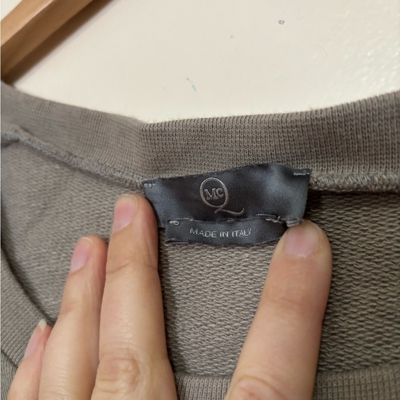 McQ by Alexander McQueen Gray Graphic Women’s dress circa 2008 - Picture 3 of 4